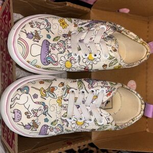 Vans Authentic Sneakers in Red and White